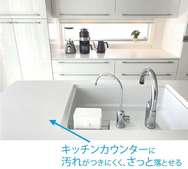 キッチン天板コーティング - パレットプランニングのハウスクリーニング